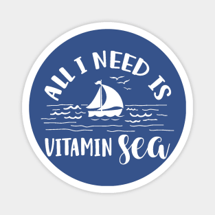 All I Need is Vitamin Sea Magnet